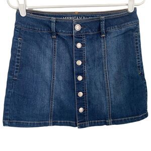 American Eagle Outfitters Denim Miniskirt Sz 4